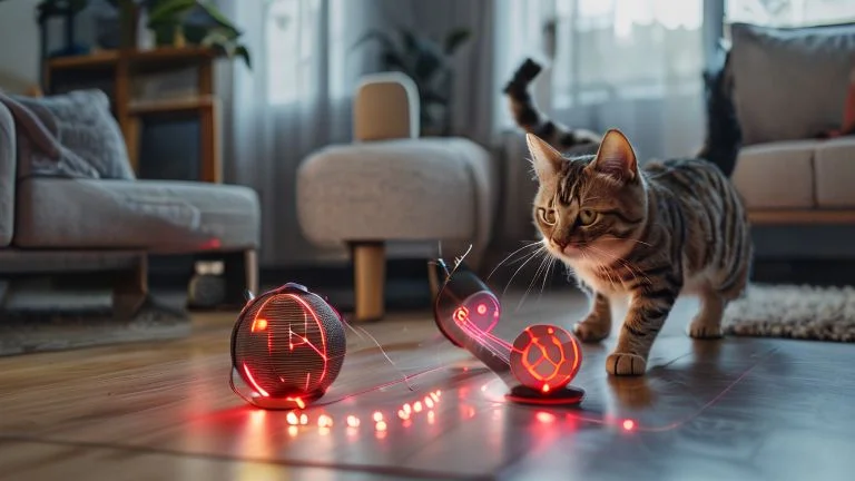 Brinquedos eletrônicos para gatos: mais diversão e saúde em casa