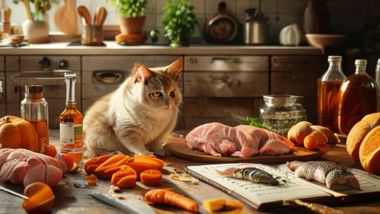 Como preparar alimentação natural ideal para gatos idosos