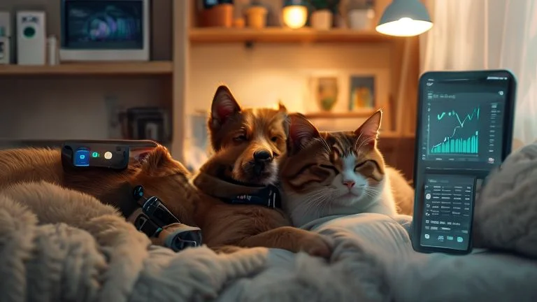 Como a tecnologia revoluciona o monitoramento do sono dos pets