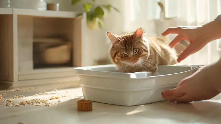 Como Ensinar Seu Gato a Usar a Caixa de Areia Sempre