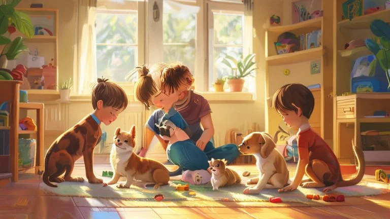 Como o Adestramento Melhora o Convívio entre Crianças e Animais