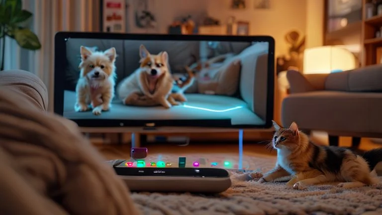 Câmeras interativas para pets: monitore e brinque de onde estiver