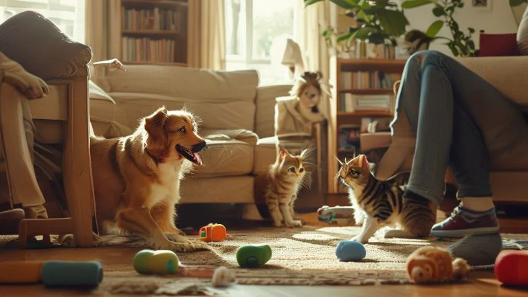 Como o jogo de esconde-esconde fortalece o vínculo com seu pet