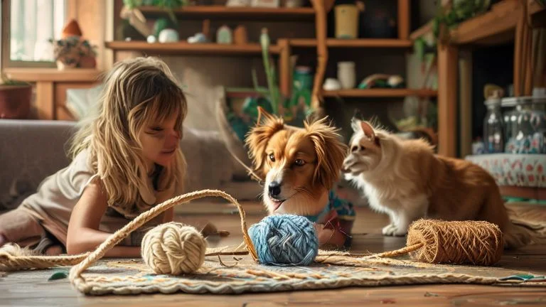 Dicas para criar brinquedos caseiros seguros e divertidos para seu pet