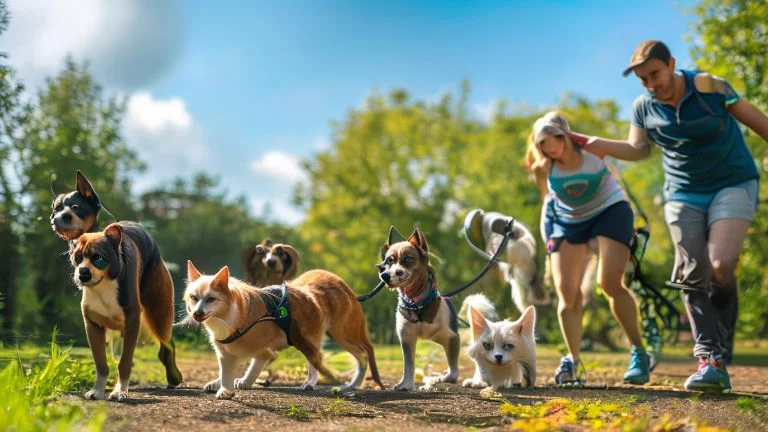 Por que o passeio diário transforma o comportamento do seu pet
