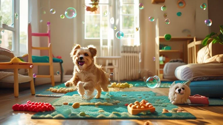 10 brincadeiras para gastar a energia do seu cão em espaços pequenos