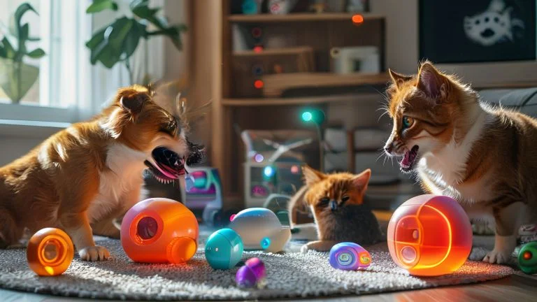 Brincadeiras eletrônicas para pets: benefícios, riscos e cuidados essenciais