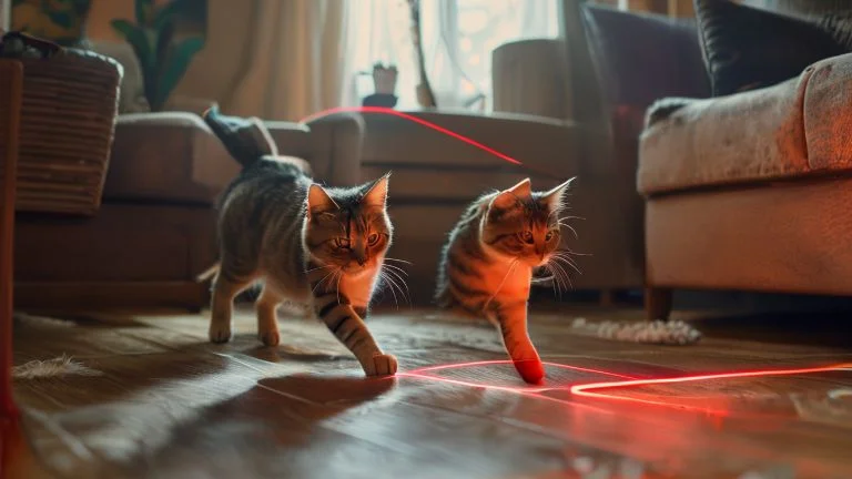 Brincadeiras com Laser para Gatos: Dicas, Cuidados e Benefícios