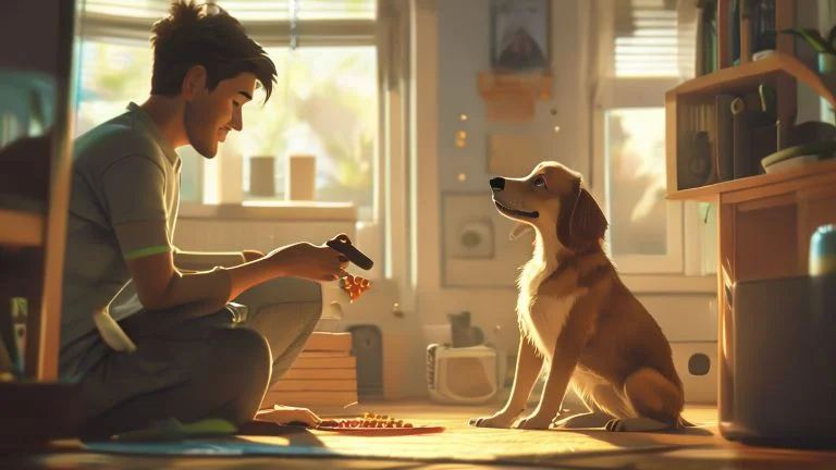 Adestramento Positivo: Como Ajudar Cães Ansiosos Passo a Passo