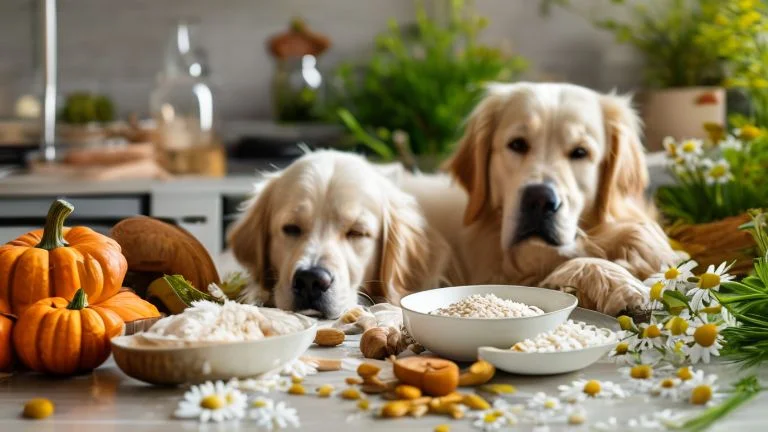 Receitas naturais para aliviar problemas digestivos em cães